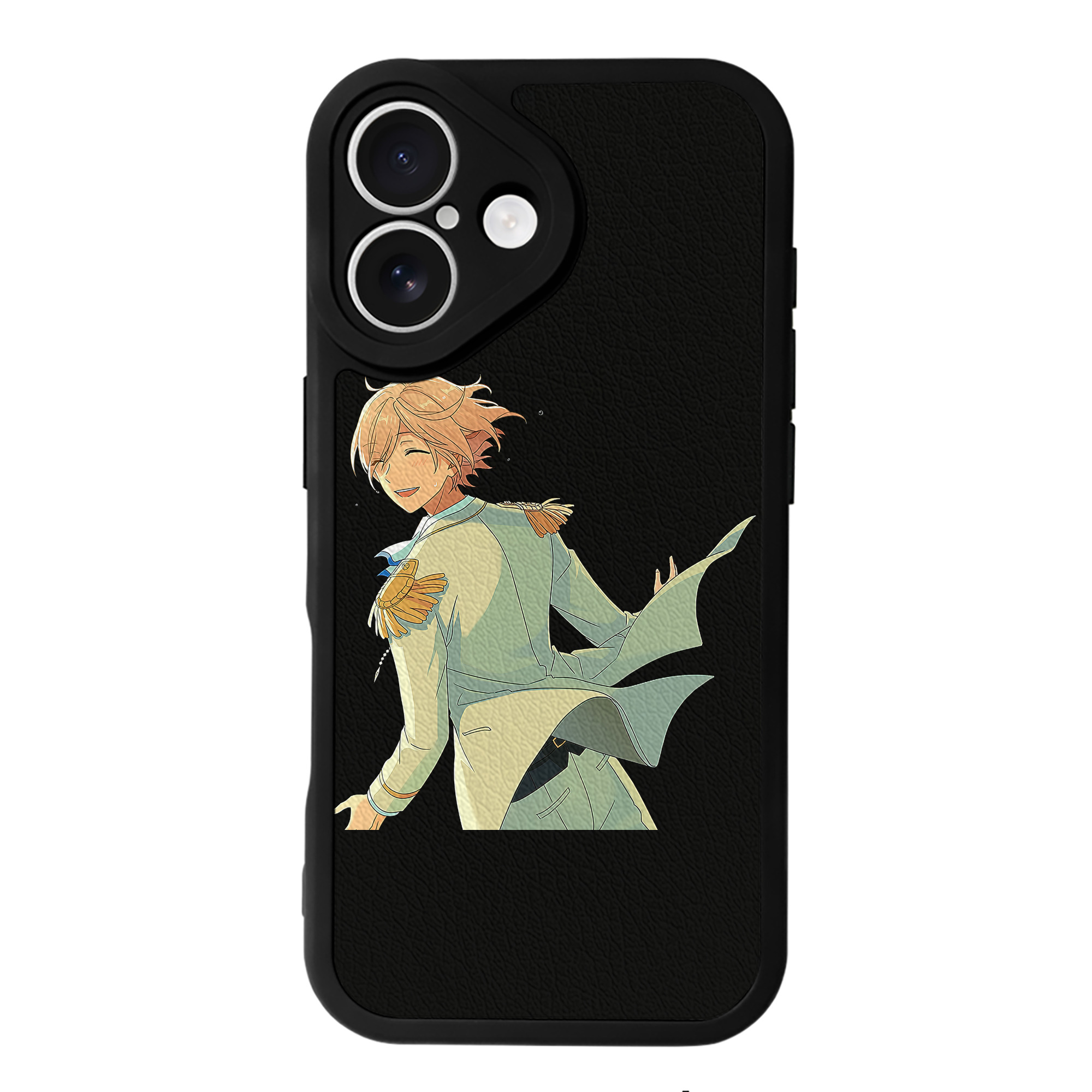 （画像用） あんさんぶるスターズ! Ensemble Stars 【iPhone 16シリーズ対応】シリコンスマホケース（レザー調） 材質：シリコン